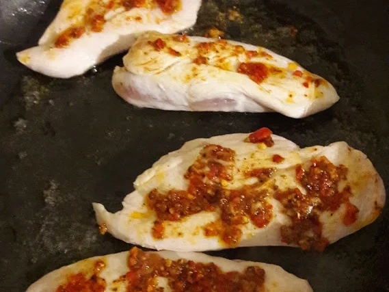 Hähnchenbrust mit Kartoffelwürfel - Rezept - Bild Nr. 10