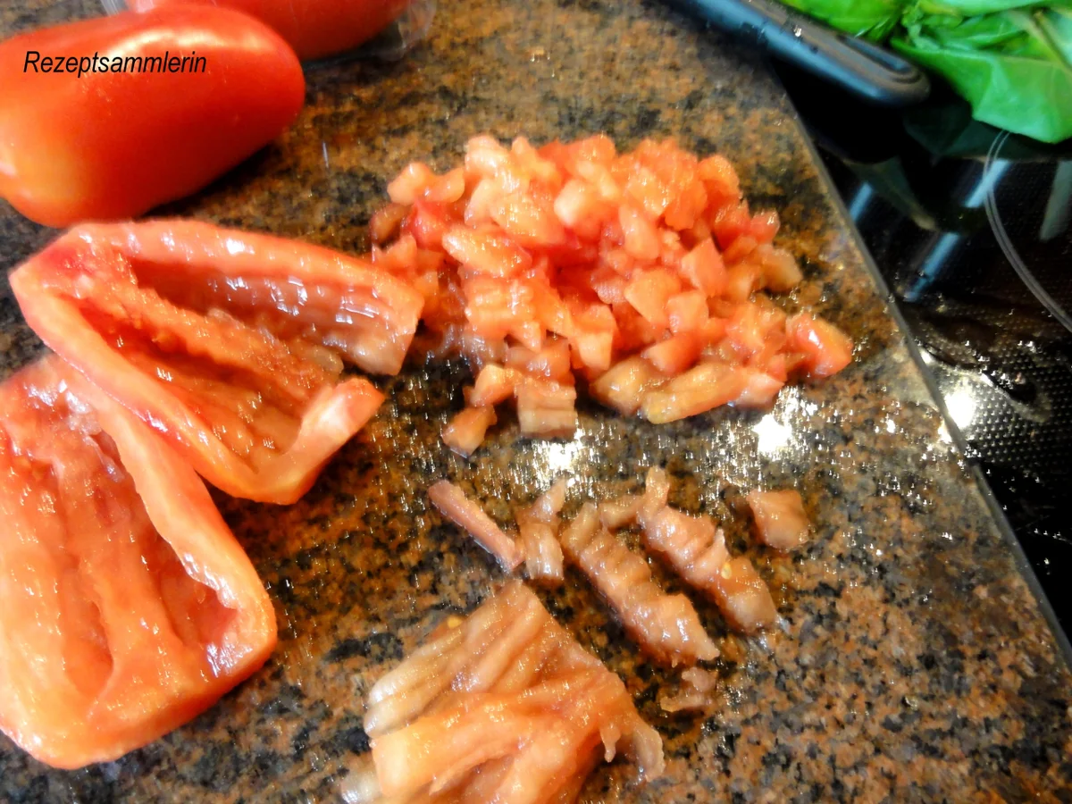 Vorspeise:   BRUCHETTA " der Klassiker " - Rezept - Bild Nr. 6