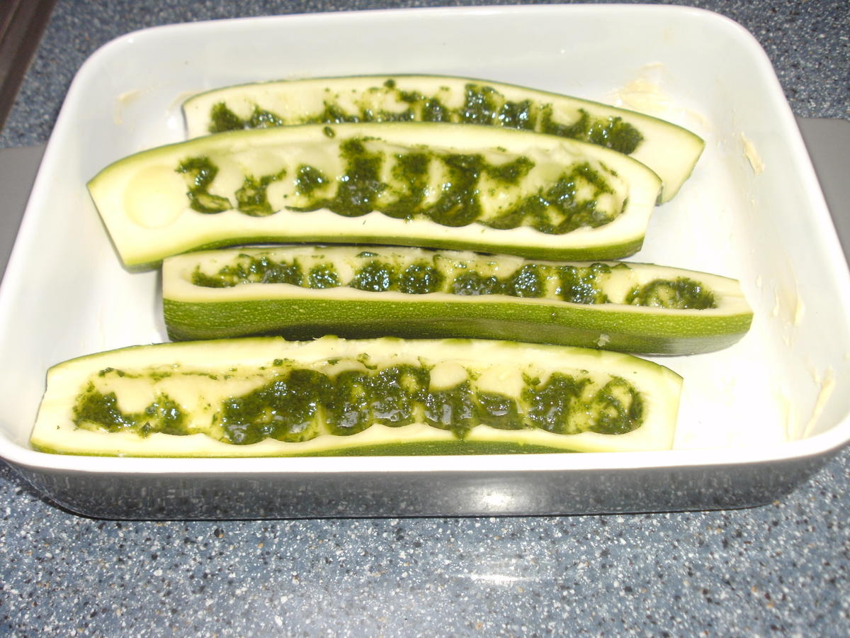 Gefüllte Zucchini - Rezept - Bild Nr. 4