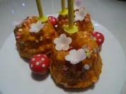 Rezept: Joghurt-Pfirsich-Küchlein Bild Nr. 2 Joghurt-Pfirsich-Küchlein - Rezept - Bild Nr. 2