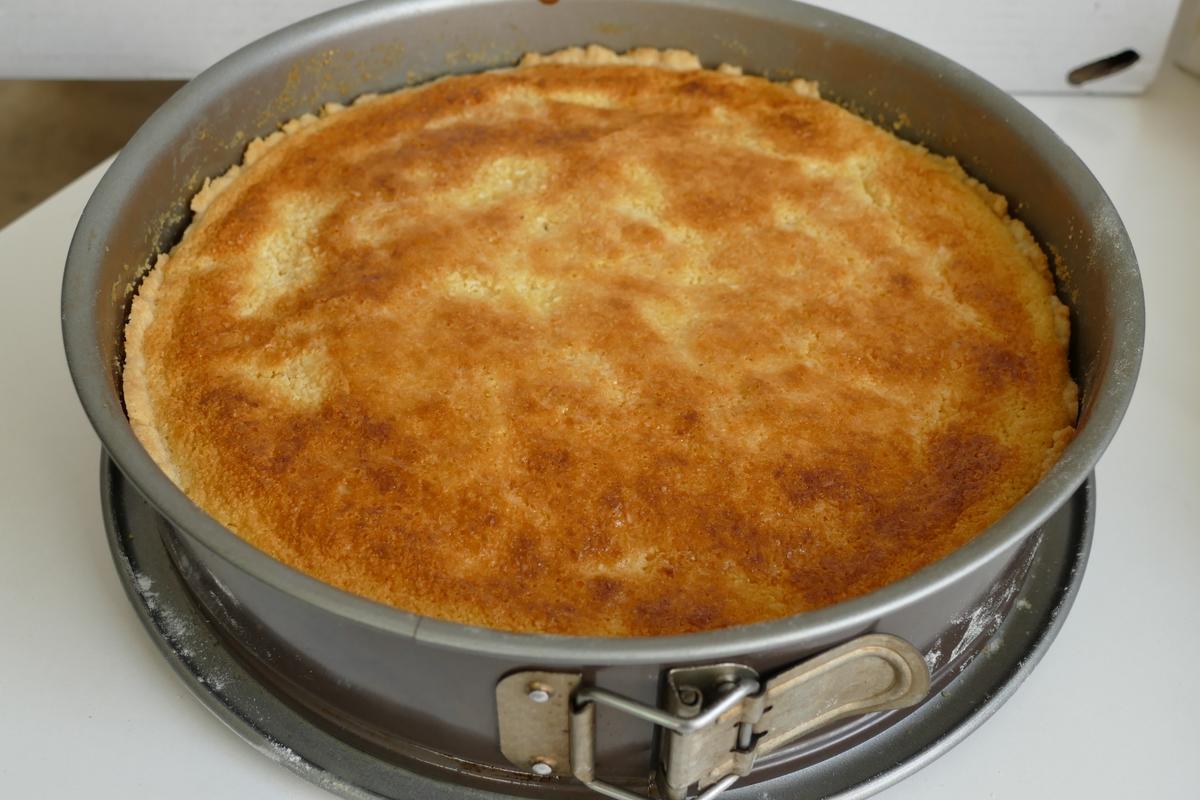 Käsekuchen - Mascarpone - Pfirsiche - Rezept - Bild Nr. 2