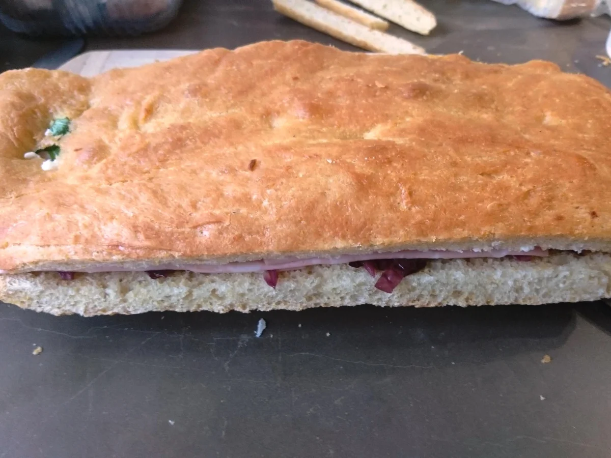 Foccacia nach Art eines Tramezzini - Rezept - Bild Nr. 5