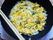 Chinesische Reispfanne mit Blütenreis - Rezept - Bild Nr. 2