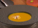 Kürbissuppe mit gebratenen Jakobsmuscheln - Rezept - Bild Nr. 2