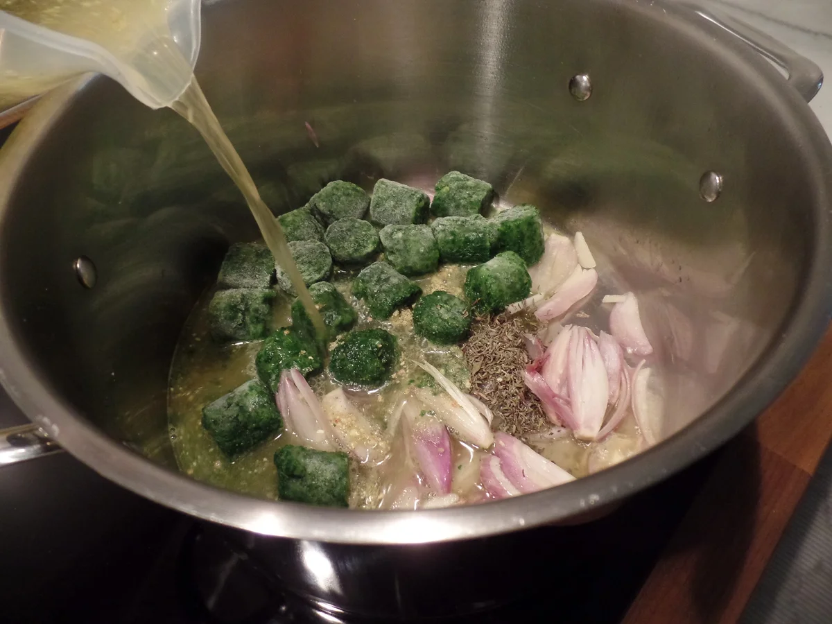 One Pot-Spinatnudeln - Rezept - Bild Nr. 9926