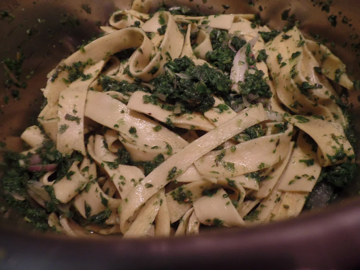 One Pot-Spinatnudeln - Rezept - Bild Nr. 9928