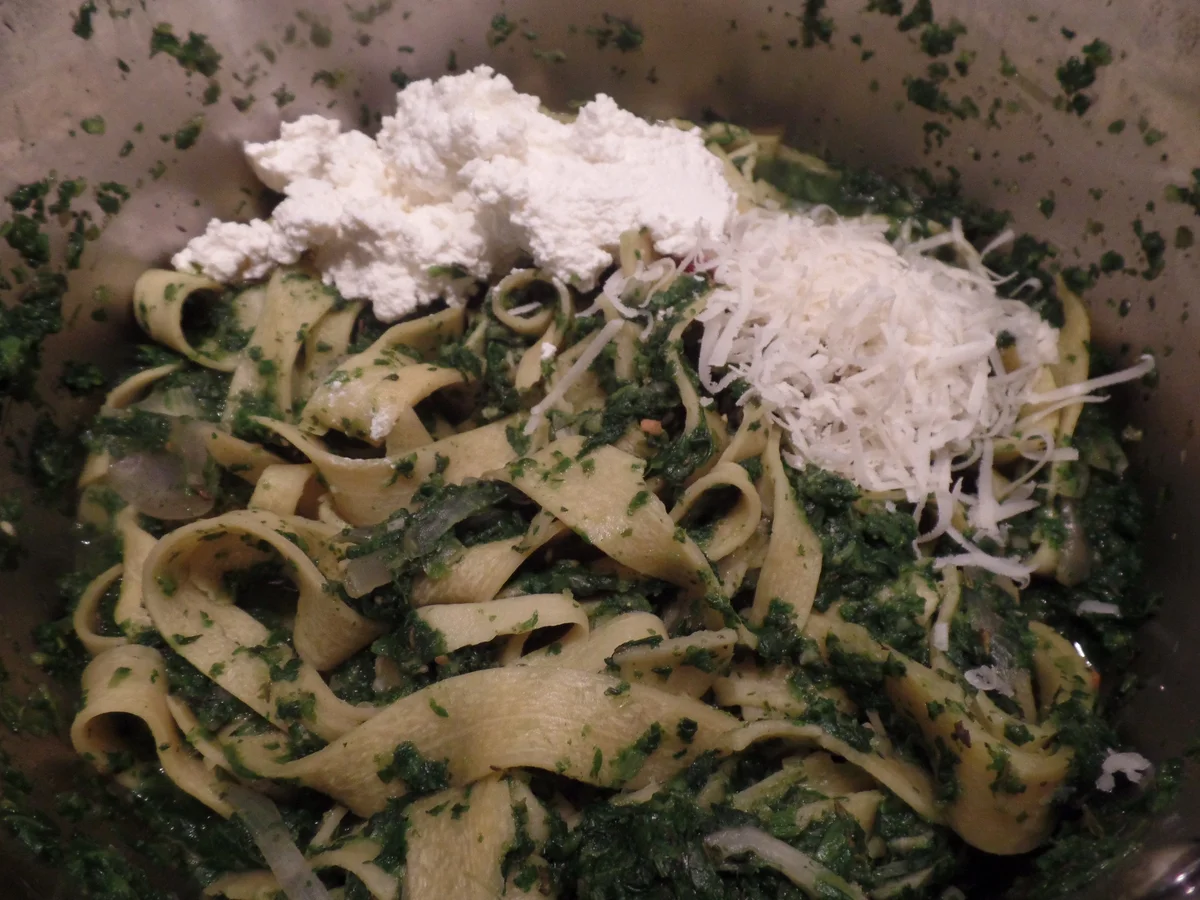 One Pot-Spinatnudeln - Rezept - Bild Nr. 9930
