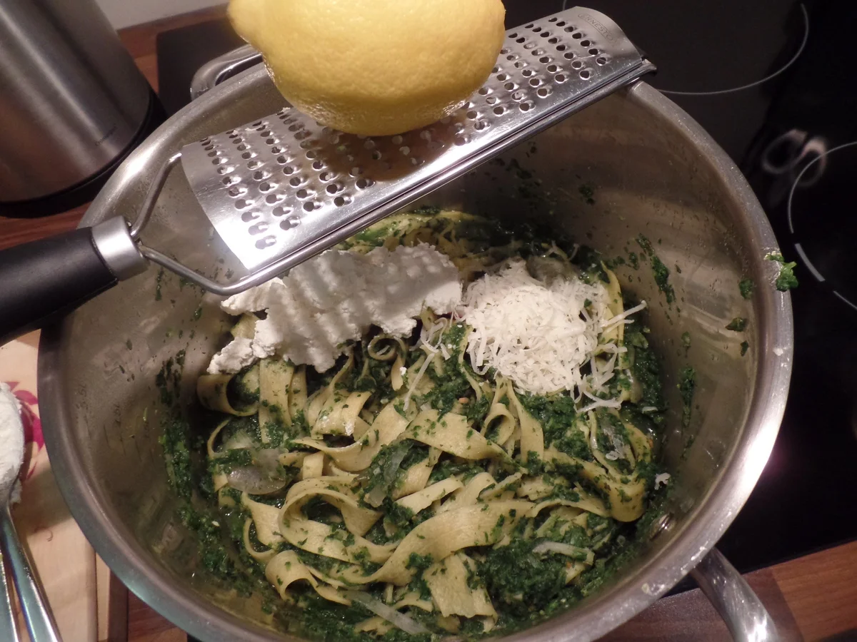 One Pot-Spinatnudeln - Rezept - Bild Nr. 9931