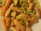 Erbsen Möhren Pfanne - Rezept - Bild Nr. 2