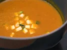 Kürbiscremesuppe mit Blutwurstpraline - Rezept - Bild Nr. 2