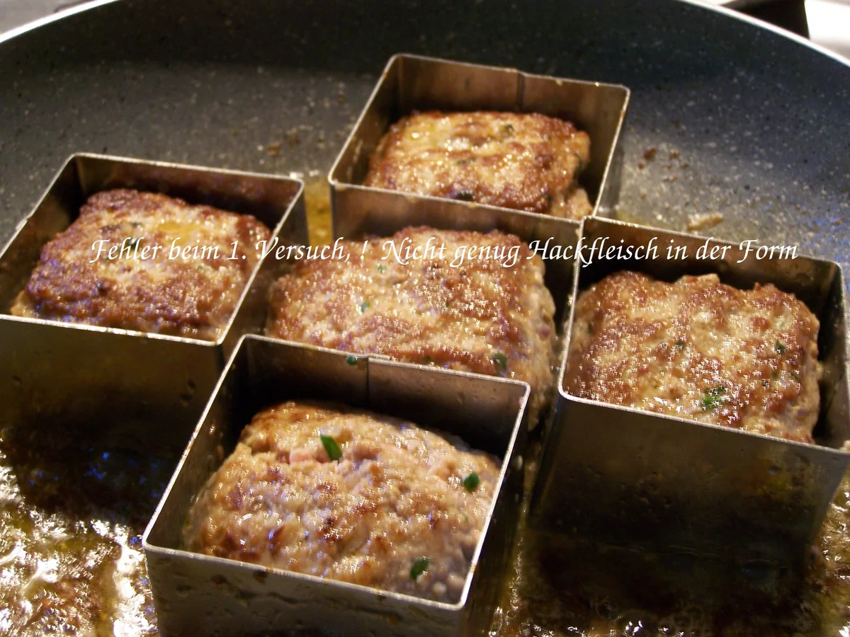 Dobbelsteintjes vom Hackfleisch - Rezept - Bild Nr. 10