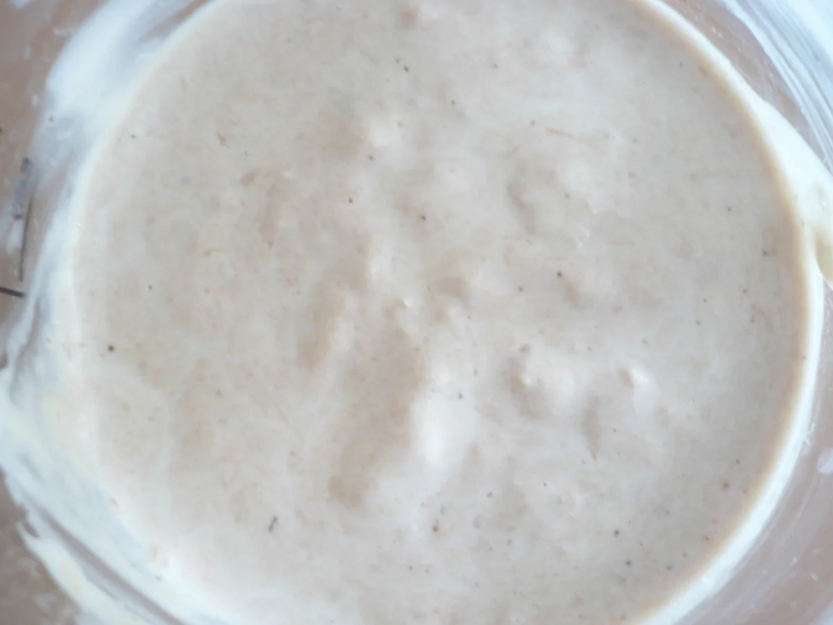 Feldsalat mit Thunfisch - Aioli und Apfel-Speckspalten - Rezept - Bild Nr. 5