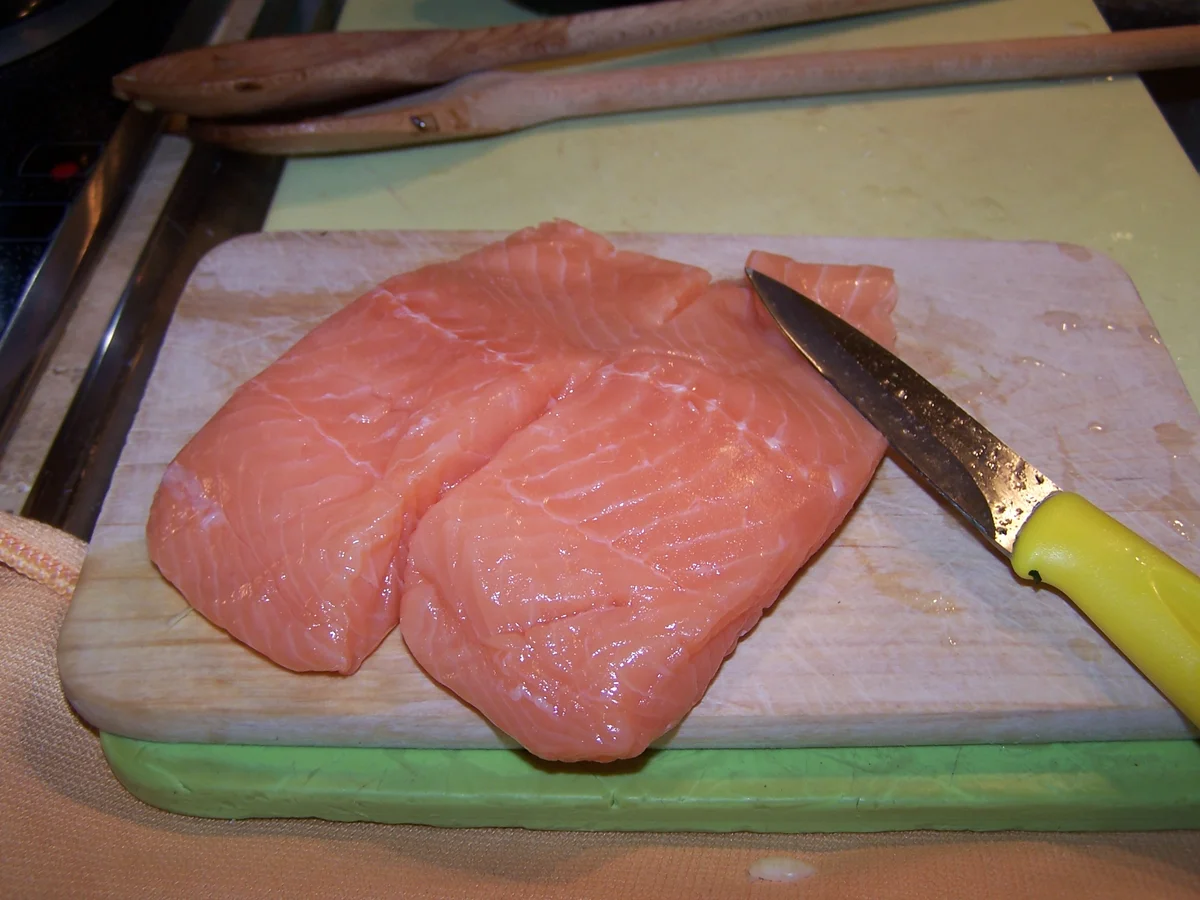 Rezept: Lachs-Gemüse-Nudel Pfanne Bild Nr. 9941 Lachs-Gemüse-Nudel Pfanne - Rezept - Bild Nr. 9941