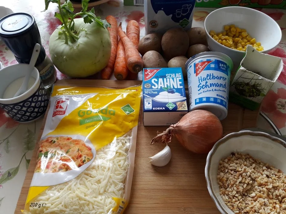 Kohlrabi-Möhren-Kartoffeln aus dem Ofen - Rezept - Bild Nr. 3