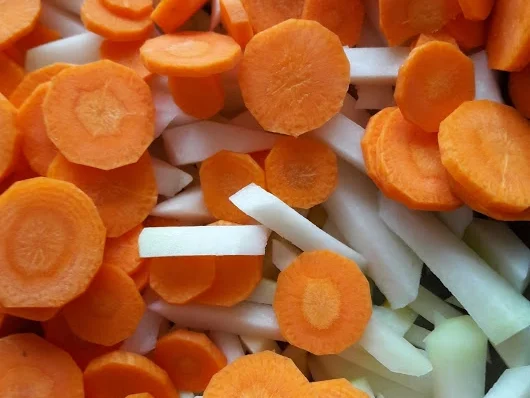 Kohlrabi-Möhren-Kartoffeln aus dem Ofen - Rezept - Bild Nr. 4