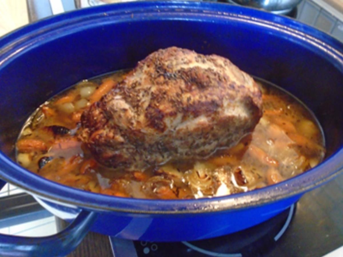 Schweinenackenbraten mit Brokkoli und Kartoffeln - einfach - von MausVoh Schweinenackenbraten mit Brokkoli und Kartoffeln - einfach - von MausVoh