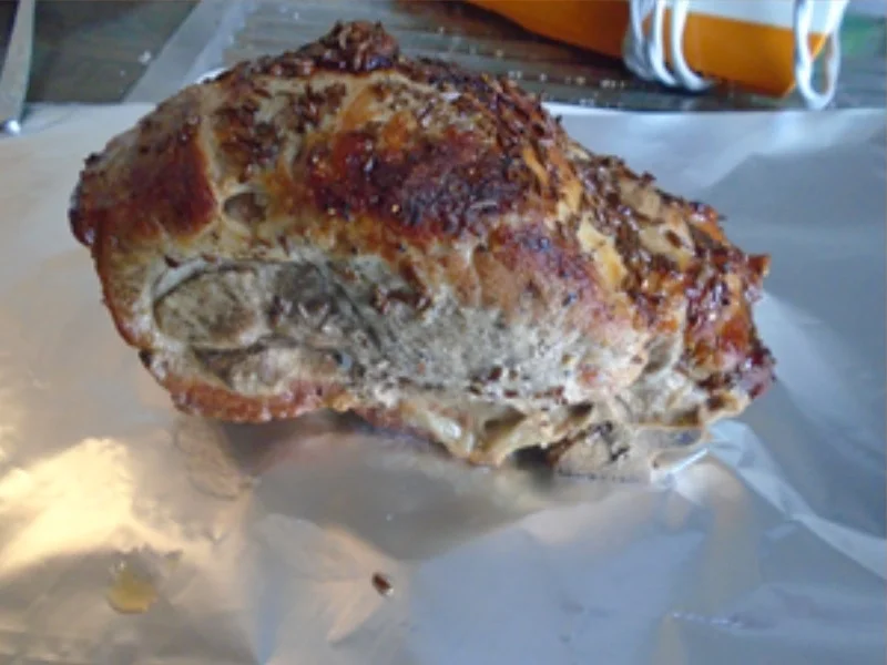 Rezept: Schweinenackenbraten mit Brokkoli und Kartoffeln Bild Nr. 11 Schweinenackenbraten mit Brokkoli und Kartoffeln - Rezept - Bild Nr. 11