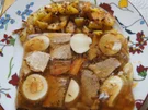 Rezept: Sülze mit Bratkartoffeln und Rote Bete Bild Nr. 2 Sülze mit Bratkartoffeln und Rote Bete - Rezept - Bild Nr. 2