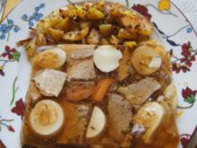 Sülze mit Bratkartoffeln und Rote Bete - Rezept - Bild Nr. 2