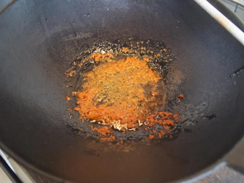 Garnelencurry mit Gemüse und Basmatireis - Rezept - Bild Nr. 9