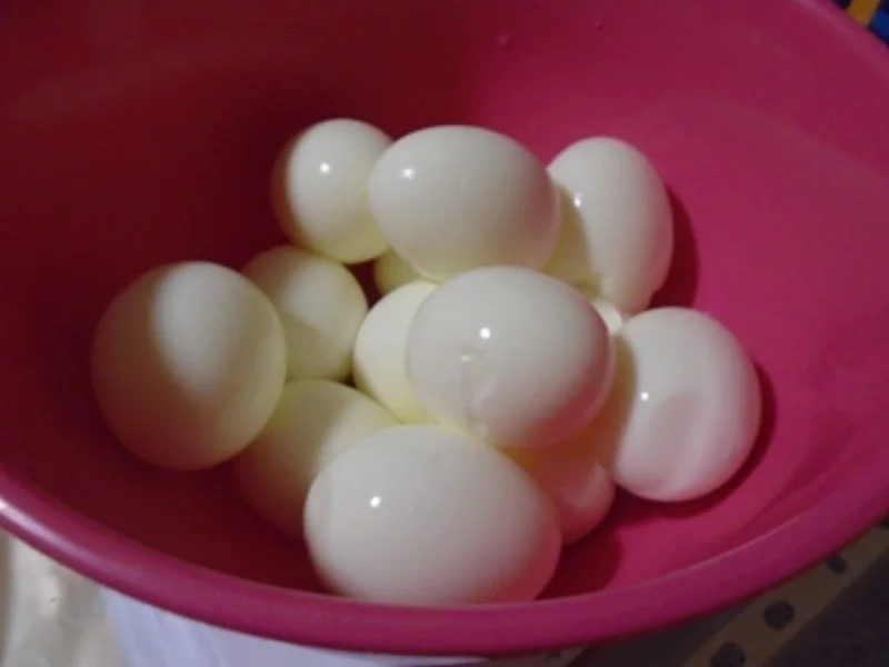 Eier in Senfsauce, Brokkoli und Drillingen - Rezept - Bild Nr. 4