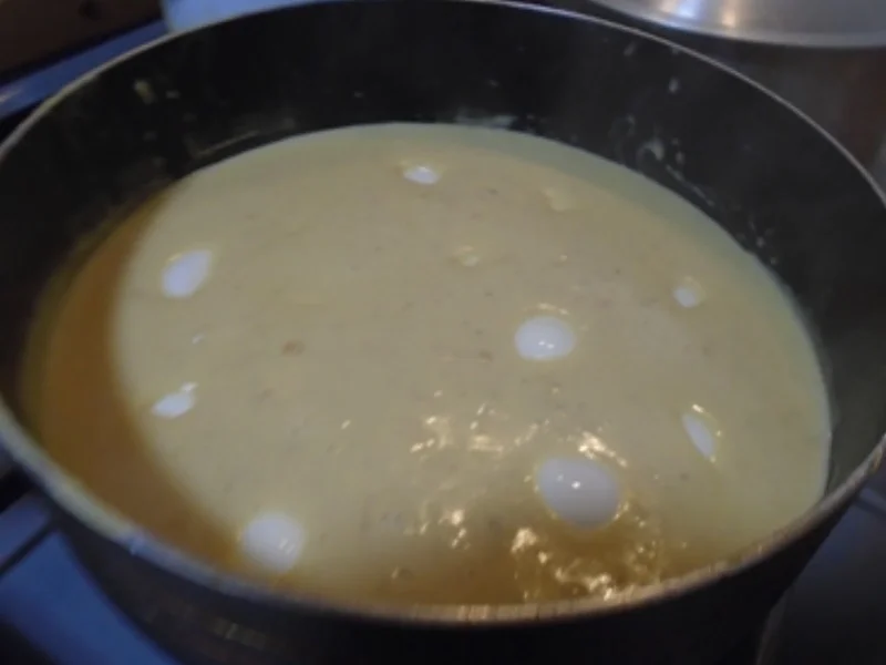 Eier in Senfsauce, Brokkoli und Drillingen - Rezept - Bild Nr. 8