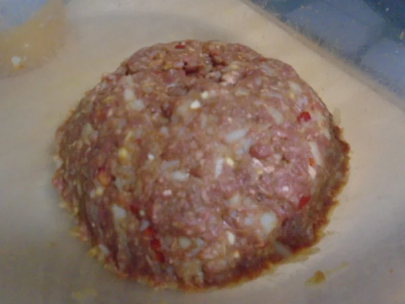 Kartoffel-Rindfleisch-Buletten mit Petersilien-Sauce, Blumenkohl und Drillingen - Rezept - Bild Nr. 9