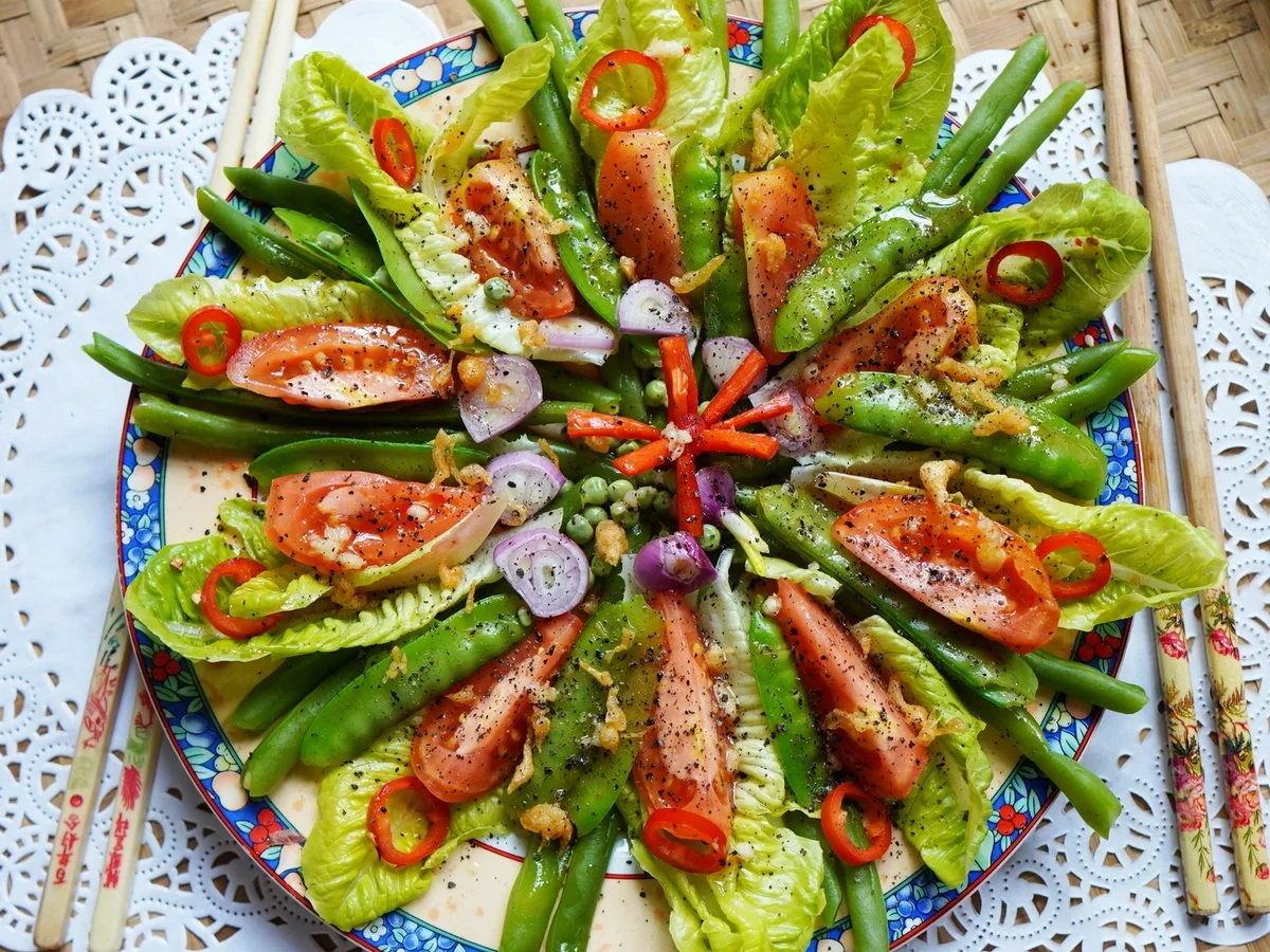 Salatkarusell, Szechuan Art - Rezept - Bild Nr. 2