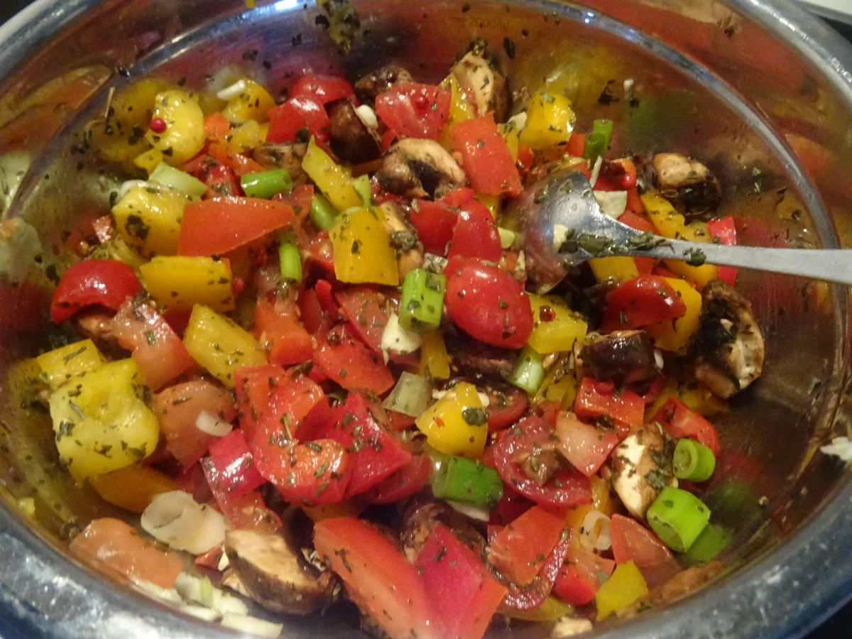 Mediterrane Fisch-Pfanne mit Spinat-Pappardelle - Rezept - Bild Nr. 5