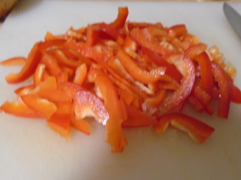 Mie-Nudeln mit Hackfleisch und Gemüse - Rezept - Bild Nr. 7