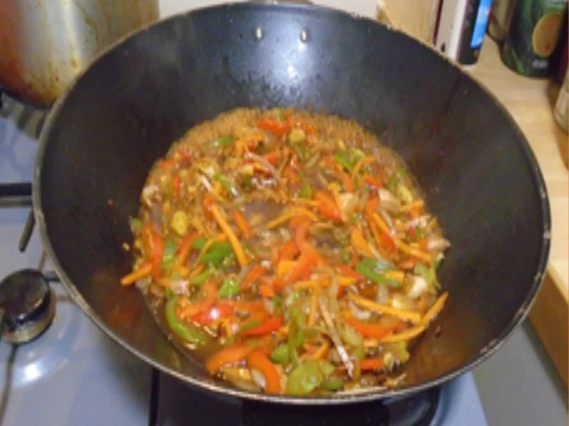 Mie-Nudeln mit Hackfleisch und Gemüse - Rezept - Bild Nr. 18