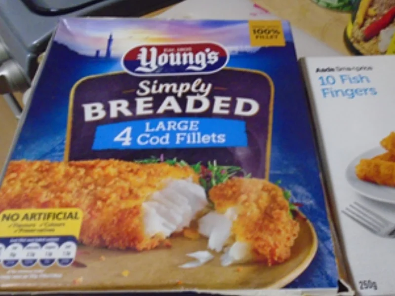 Kabeljaufilet mit Möhren-Honig-Sticks und Kartoffelstampf - Rezept - Bild Nr. 3