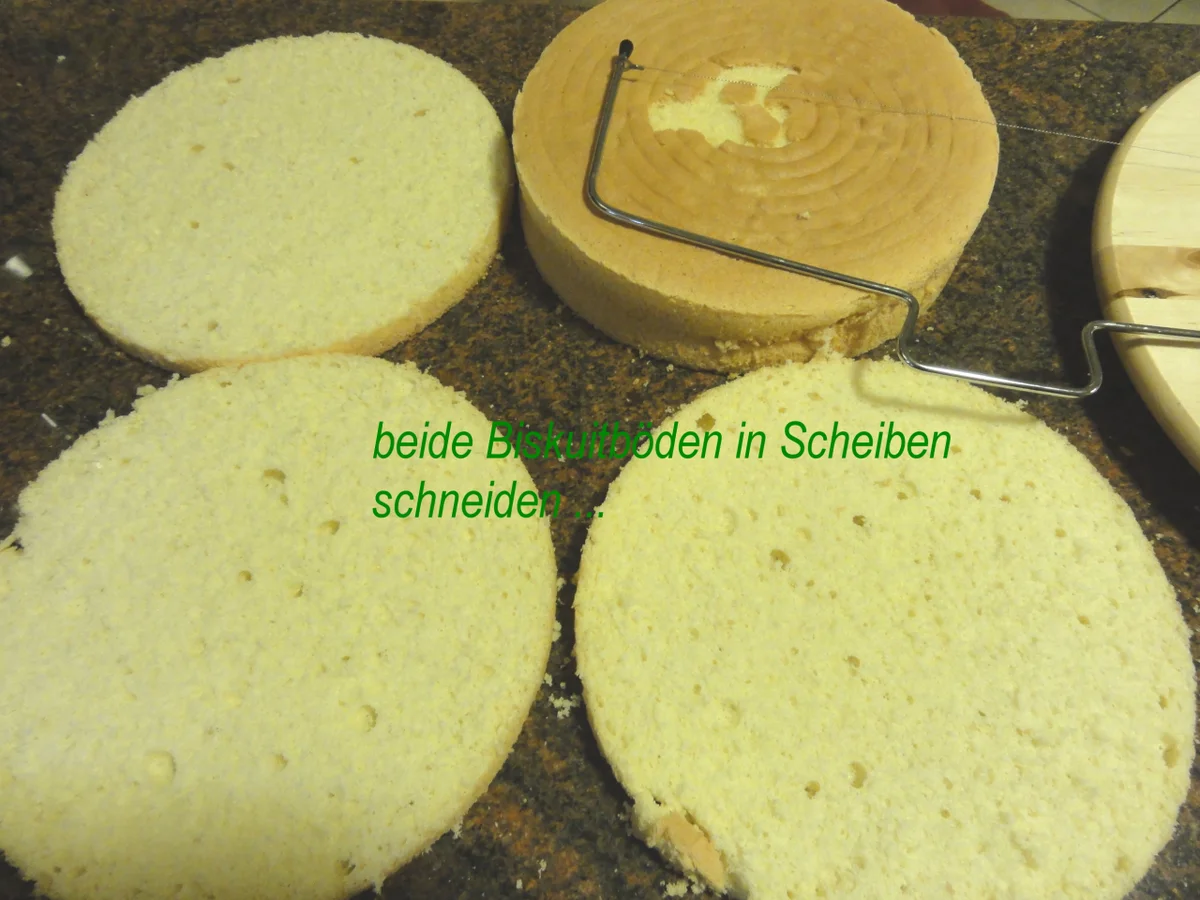 Rezept: Biskuit: HIMBEER ~ FRISCHKÄSE ~ TORTE Bild Nr. 6 Biskuit: HIMBEER ~ FRISCHKÄSE ~ TORTE - Rezept - Bild Nr. 6