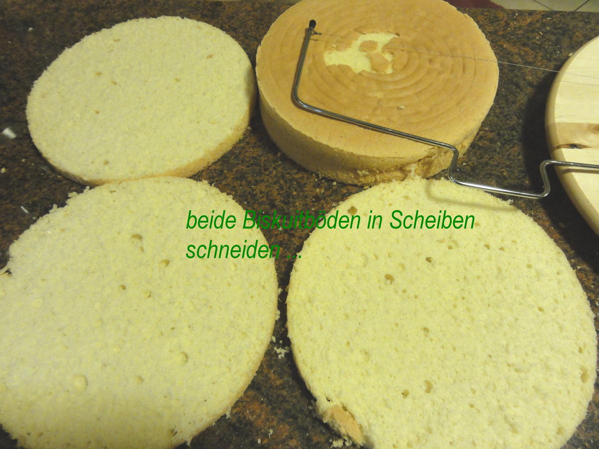 Biskuit: HIMBEER ~ FRISCHKÄSE ~ TORTE - von Rezeptsammlerin