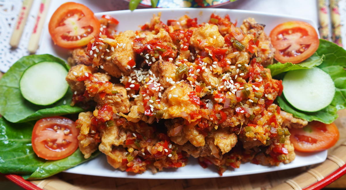Chinesische, pikante Hühnerbrust - Yu Xiang Ba Kuai Ji - Rezept - Bild Nr. 2