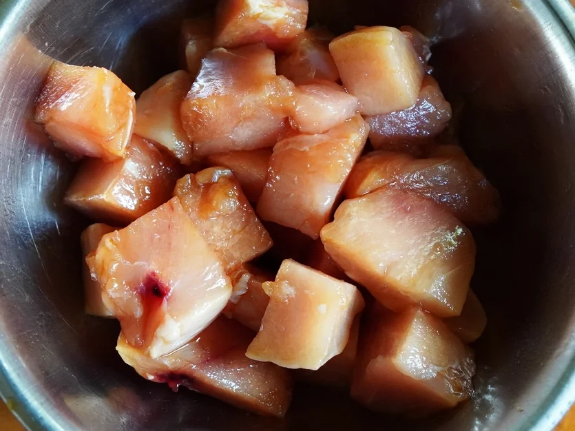 Chinesische, pikante Hühnerbrust - Yu Xiang Ba Kuai Ji - Rezept - Bild Nr. 3