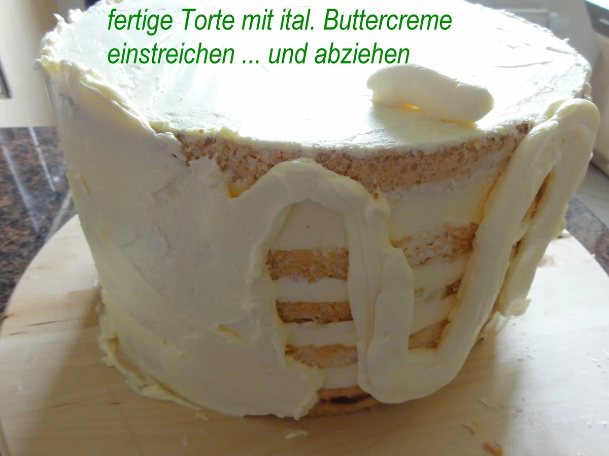 Biskuit:   ITALIENISCHE BUTTERCREME - Rezept - Bild Nr. 3