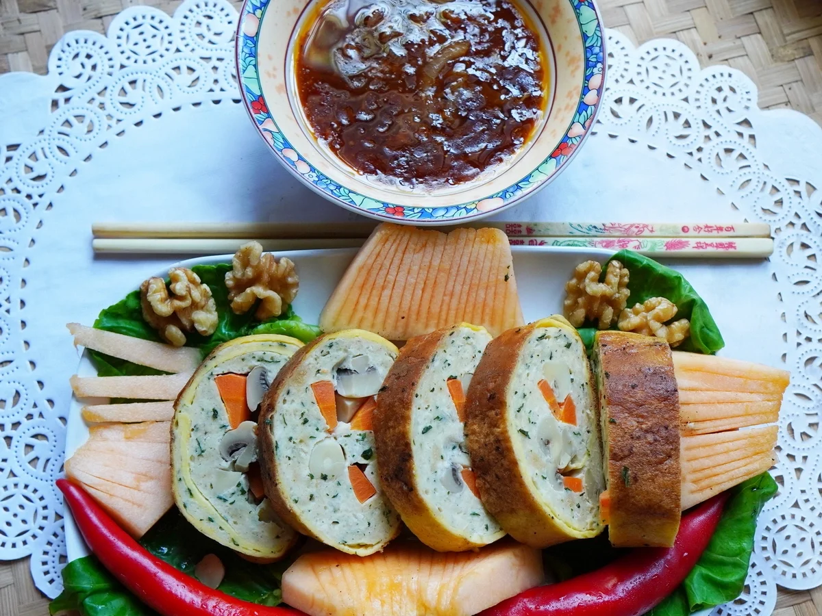 Rouladen mit Hühnerfleisch und Pilzen - Rezept - Bild Nr. 15