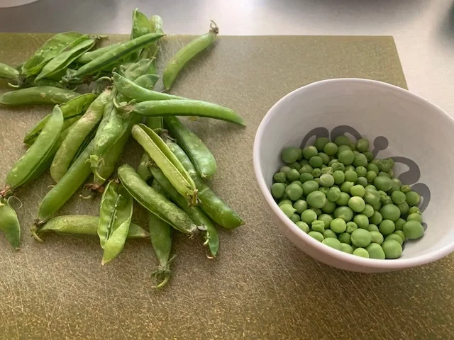 Schnelle Nudeln mit frischen Erbsen - Rezept - Bild Nr. 3