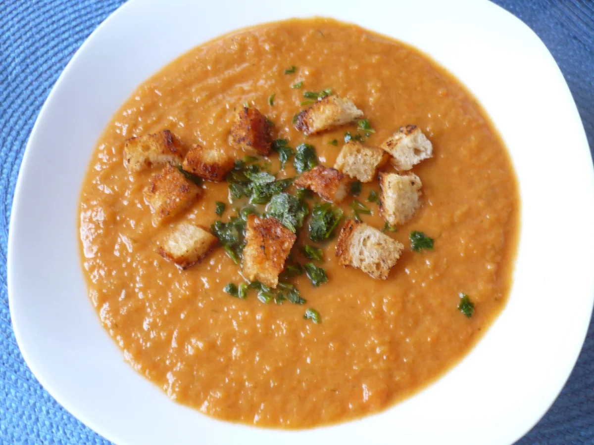 Möhren - Tomaten - Suppe - Rezept - Bild Nr. 2