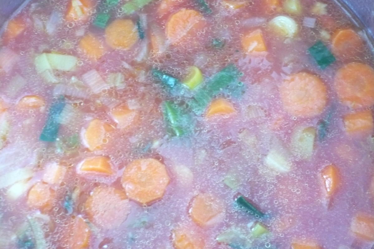 Möhren - Tomaten - Suppe - Rezept - Bild Nr. 8