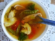 Deftig-würzige, koreanische Hühnersuppe mit Gemüse - Rezept - Bild Nr. 2