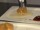 Joe's Nocken mit Zucker-Zimt-Mäntelchen auf Zabaionespiegel mit Schuss - Rezept - Bild Nr. 2
