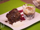 Karamellisierter Dattelkuchen und kalter Käsekuchen - Rezept - Bild Nr. 3