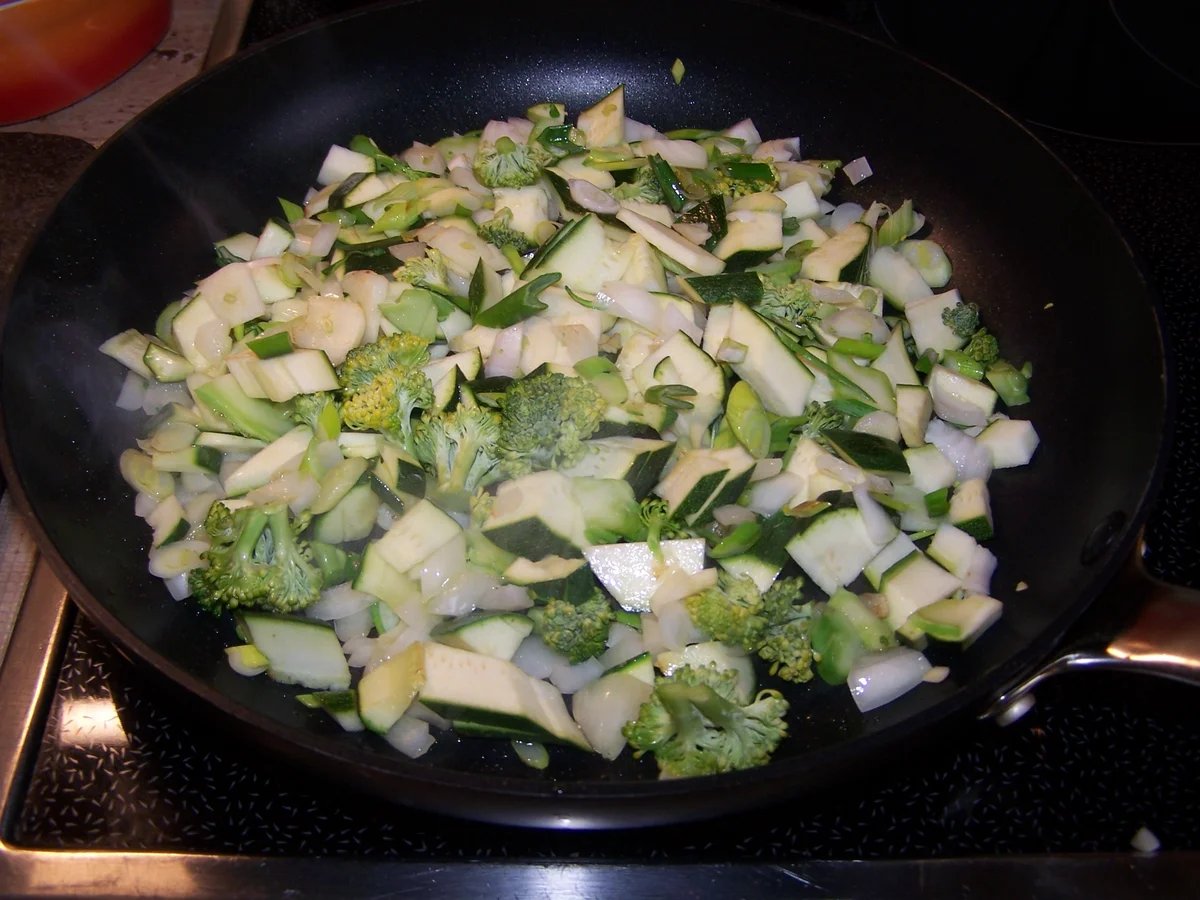 Quiche , mit Gemüse , - Rezept - Bild Nr. 9961