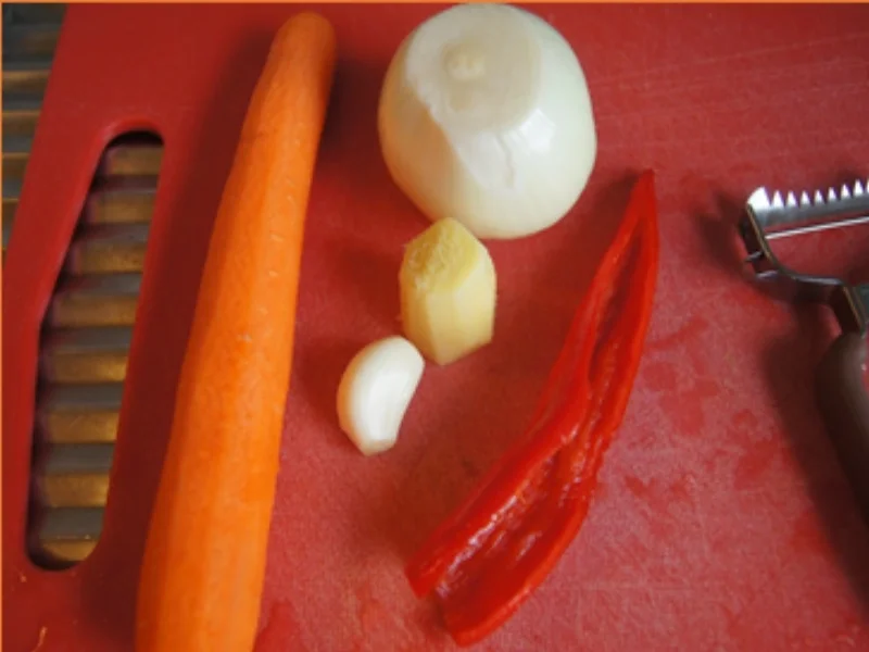 Drillinge mit Hackstippe und Rote Bete Salat - Rezept - Bild Nr. 6