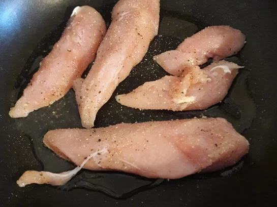 Hähnchenbrust auf Süßkartoffelpüree - Rezept - Bild Nr. 9