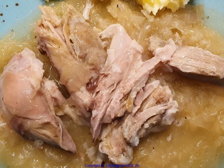 Eisbein mit Sauerkraut und Kartoffelstampf - Rezept - Bild Nr. 3