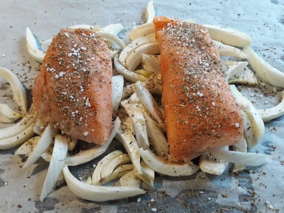 Lachsfilet auf Fenchelgemüse - "Wir bauen uns ein Rezept zusammen" - Rezept - Bild Nr. 6