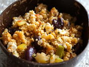 Hirse-Pfanne mit Manouri und Lauch - Rezept - Bild Nr. 2